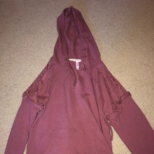 Magenta Xhilaration Flirty Cropped Hoodie♥️